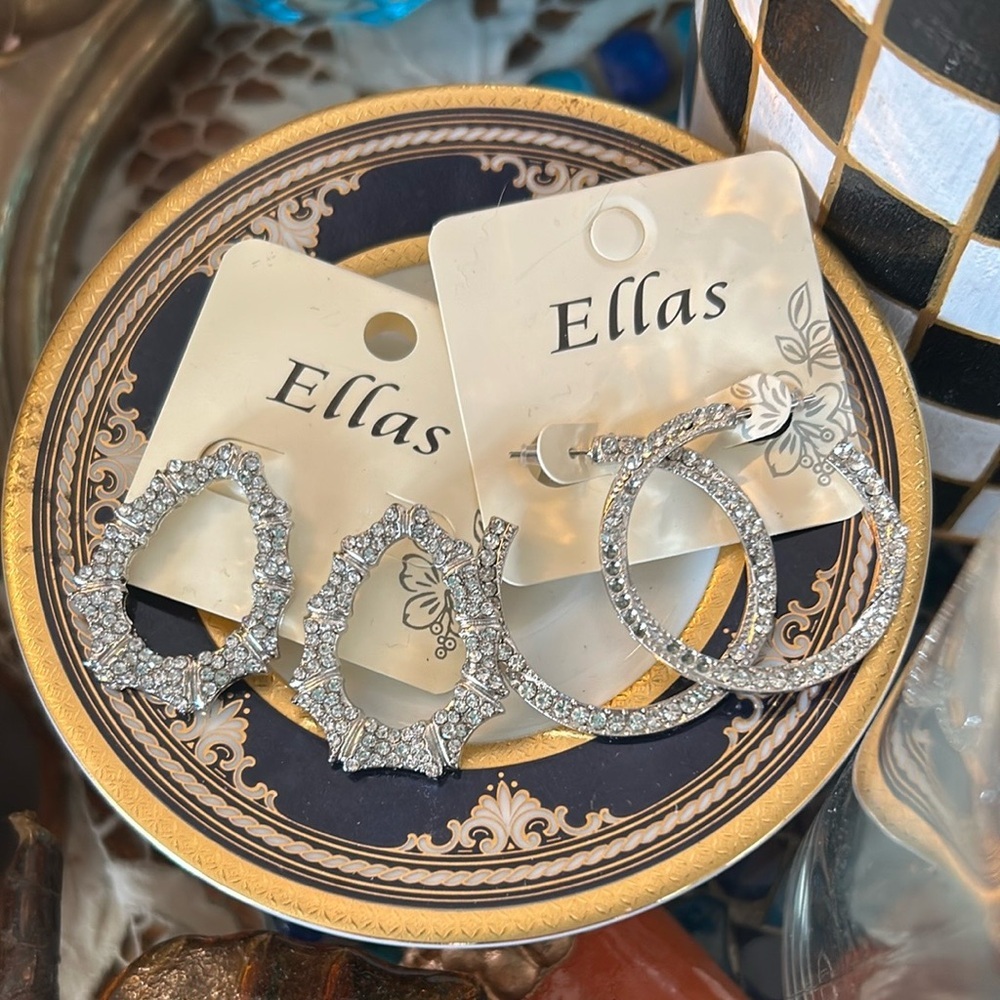 Holiday Bling Pierced Earrings